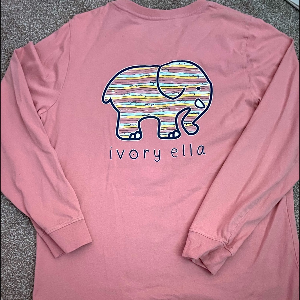 Women’s large ivory Ella long sleeve